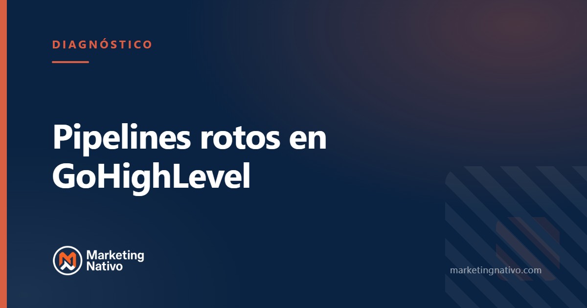 Pipelines rotos en GoHighLevel